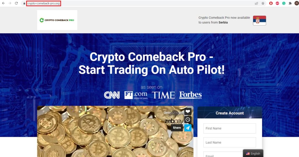 crypto comeback pro org liknande domännamn
