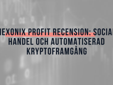 Nexonix Profit Recension: Social Handel och Automatiserad Kryptoframgång