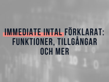 Immediate Intal Förklarat: Funktioner, Tillgångar och Mer